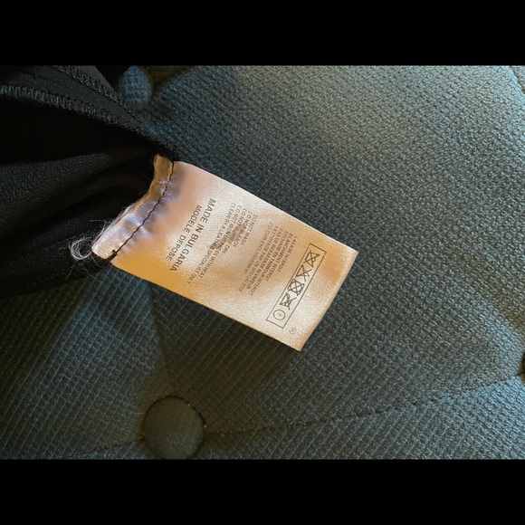 Maje Black pants low rise cropped casual Size EU 34 EUC - Picture 6 of 6